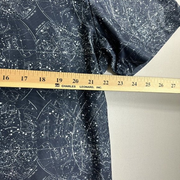 Hickey Freeman Golf Polo Shirt Mens Large‎ Moisture Wicking Performance Abstract - Picture 7 of 9